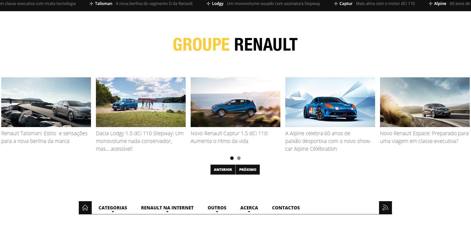 RENAULT PORTUGAL NA BLOGOSFERA