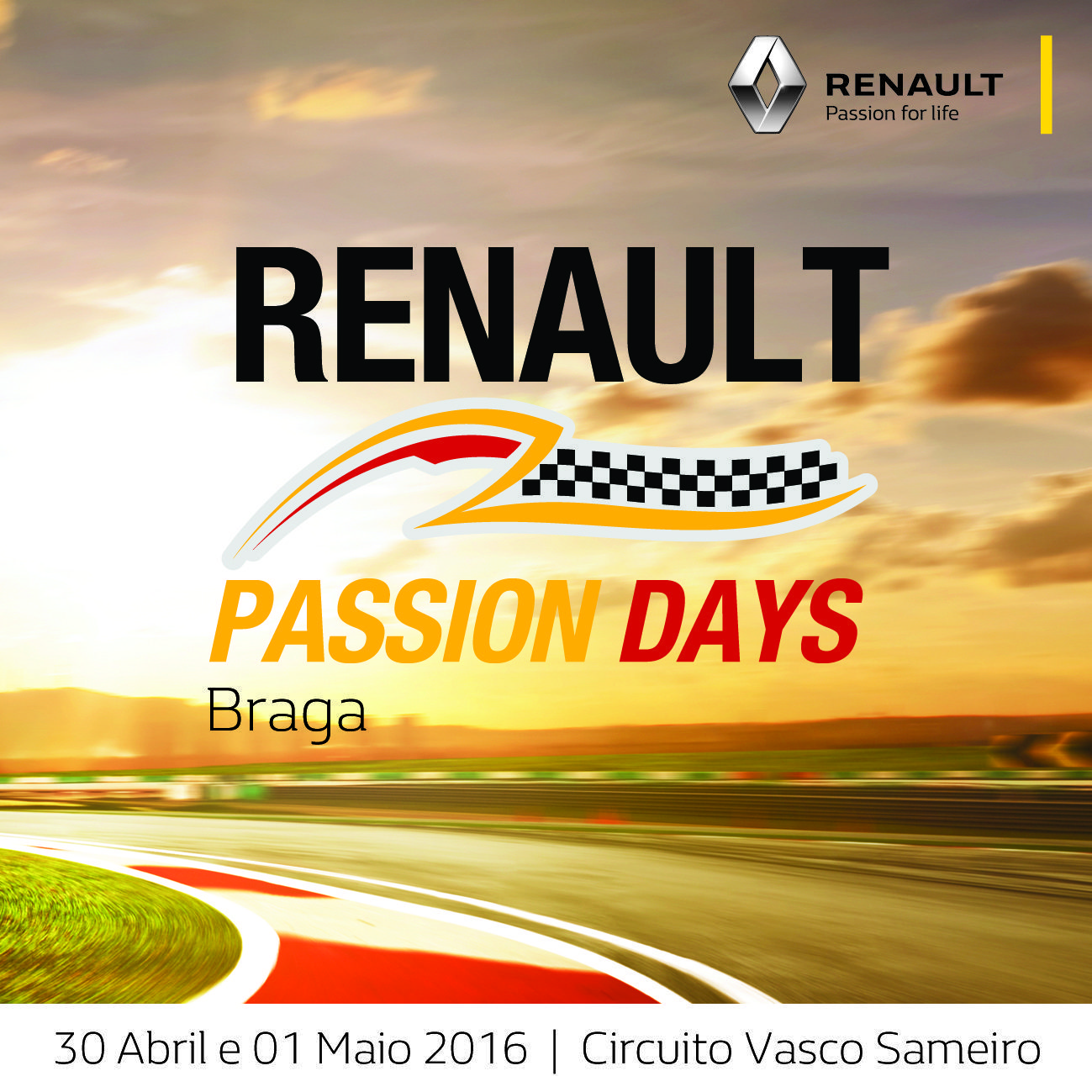 «RENAULT PASSION DAYS BRAGA»: EMOÇÕES FORTES A NORTE DO PAÍS!