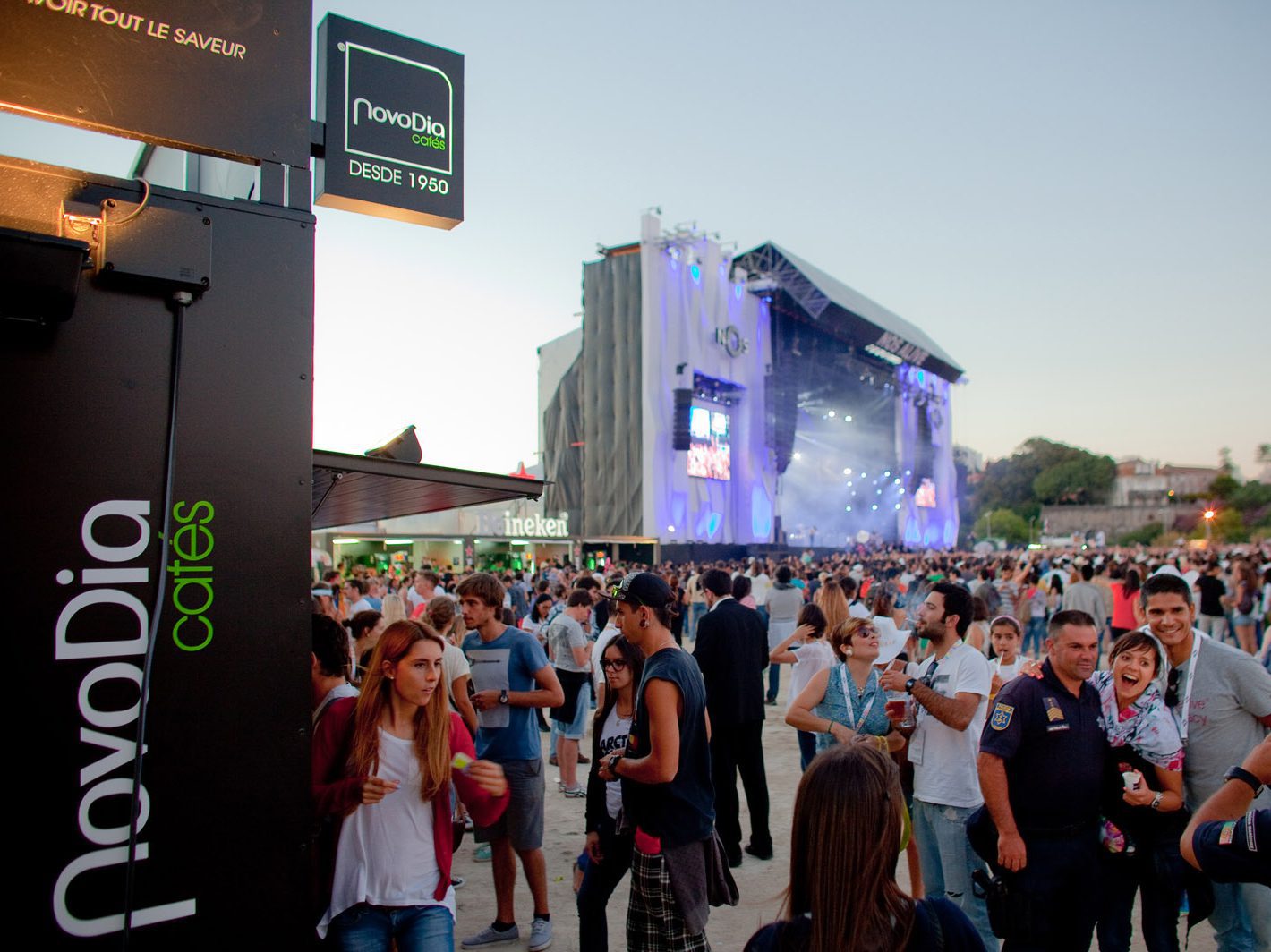 NovoDia Cafés faz o hat-trick no festival NOS Alive