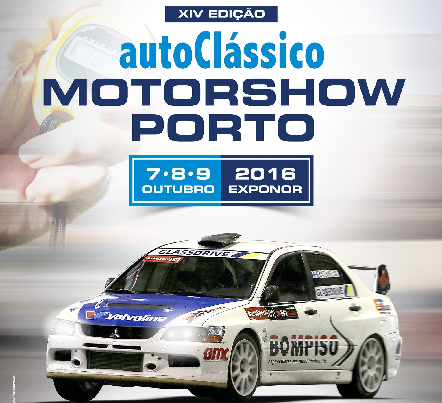 François Delecour vai abrilhantar Motorshow Porto 2016