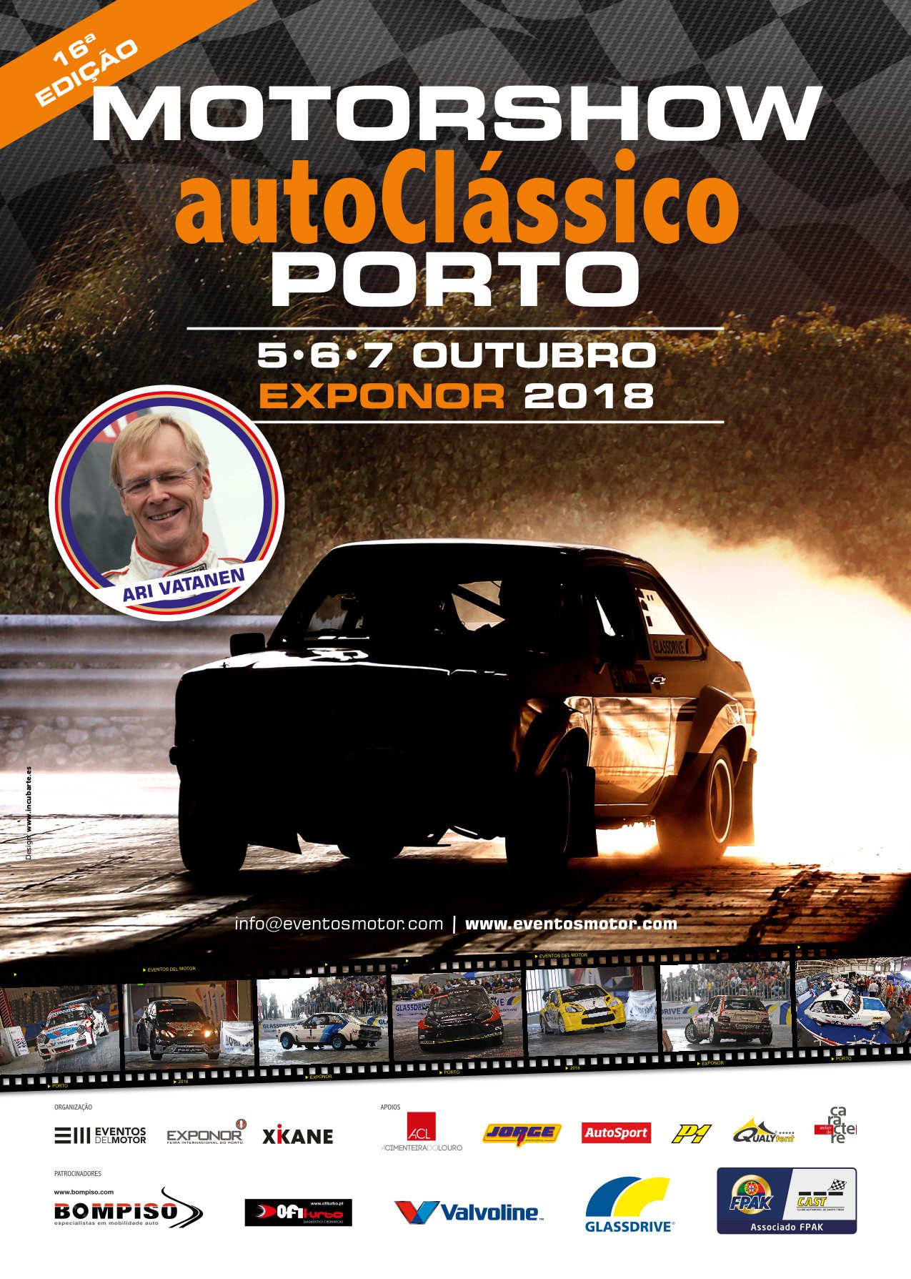 Exponor recebe Ex-Campeão do Mundo de Ralis, em festa do automobilismo nacional