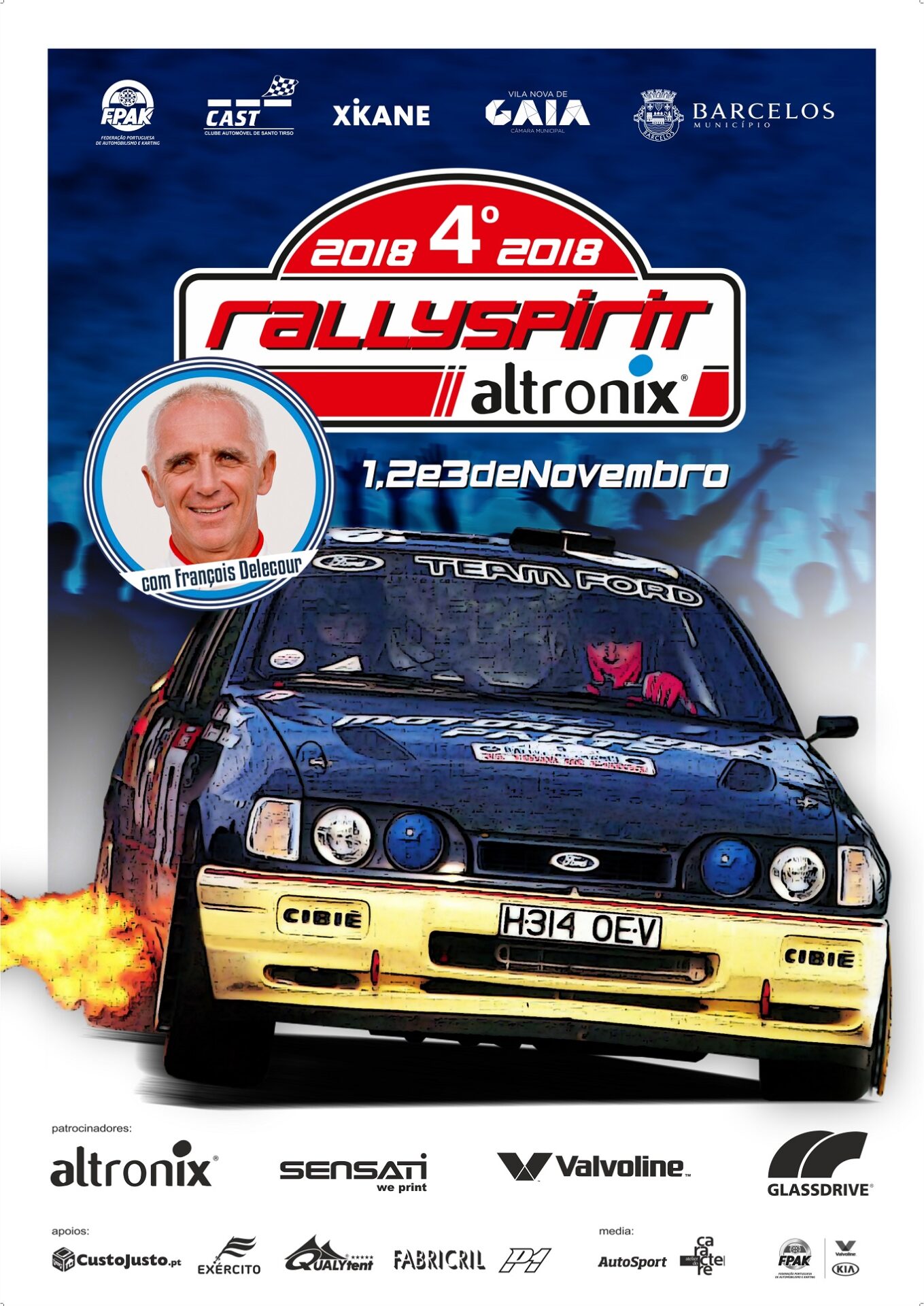 RallySpirit Altronix com uma centena de inscritos  e muitos internacionais!