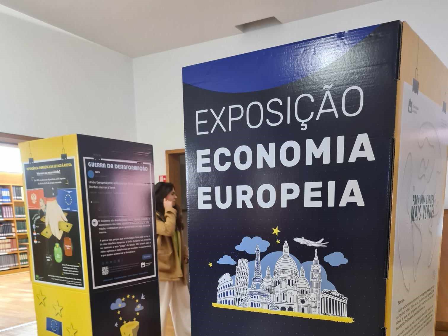 Exposição “Economia Europeia” mostra desafios da construção da EU 