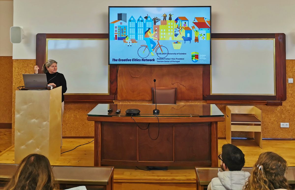 Rede das Cidades Criativas do Centro de Portugal reúne estudantes e professores de todo o mundo em Coimbra