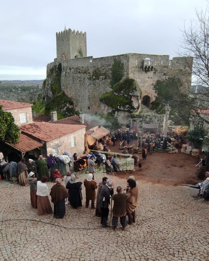Filmagens do filme "1506 - O Genocídio de Lisboa” na Aldeia Histórica de Sortelha 