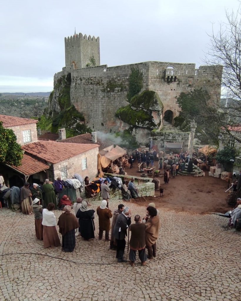 Filmagens do filme "1506 - O Genocídio de Lisboa” na Aldeia Histórica de Sortelha