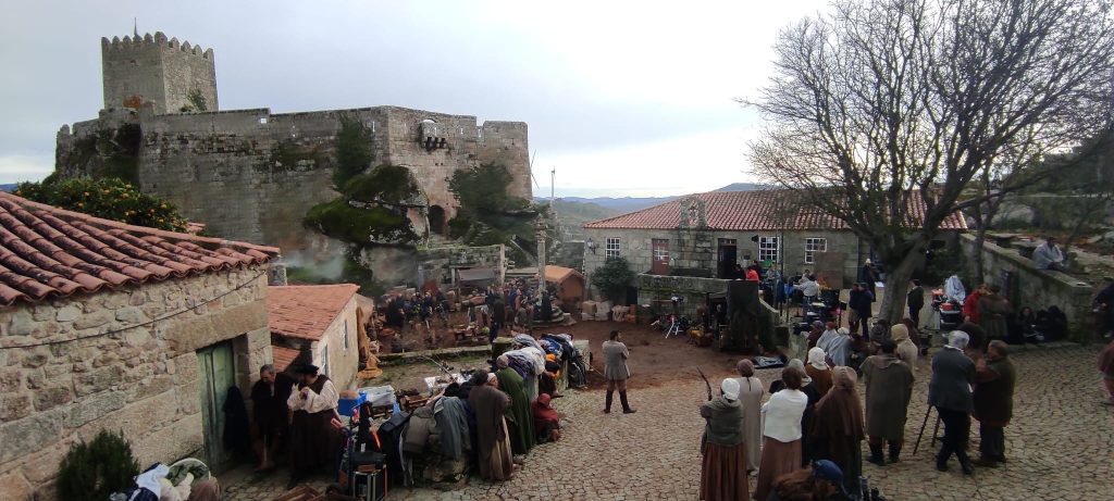 Filmagens do filme "1506 - O Genocídio de Lisboa” na Aldeia Histórica de Sortelha