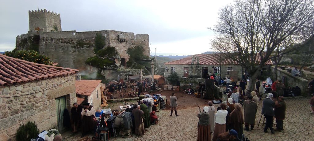 Filmagens do filme "1506 - O Genocídio de Lisboa” na Aldeia Histórica de Sortelha 