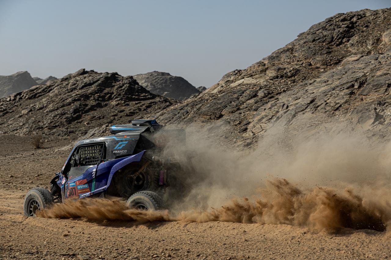 Sortes diferentes na equipa Franco Sport na primeira etapa do Dakar 2025