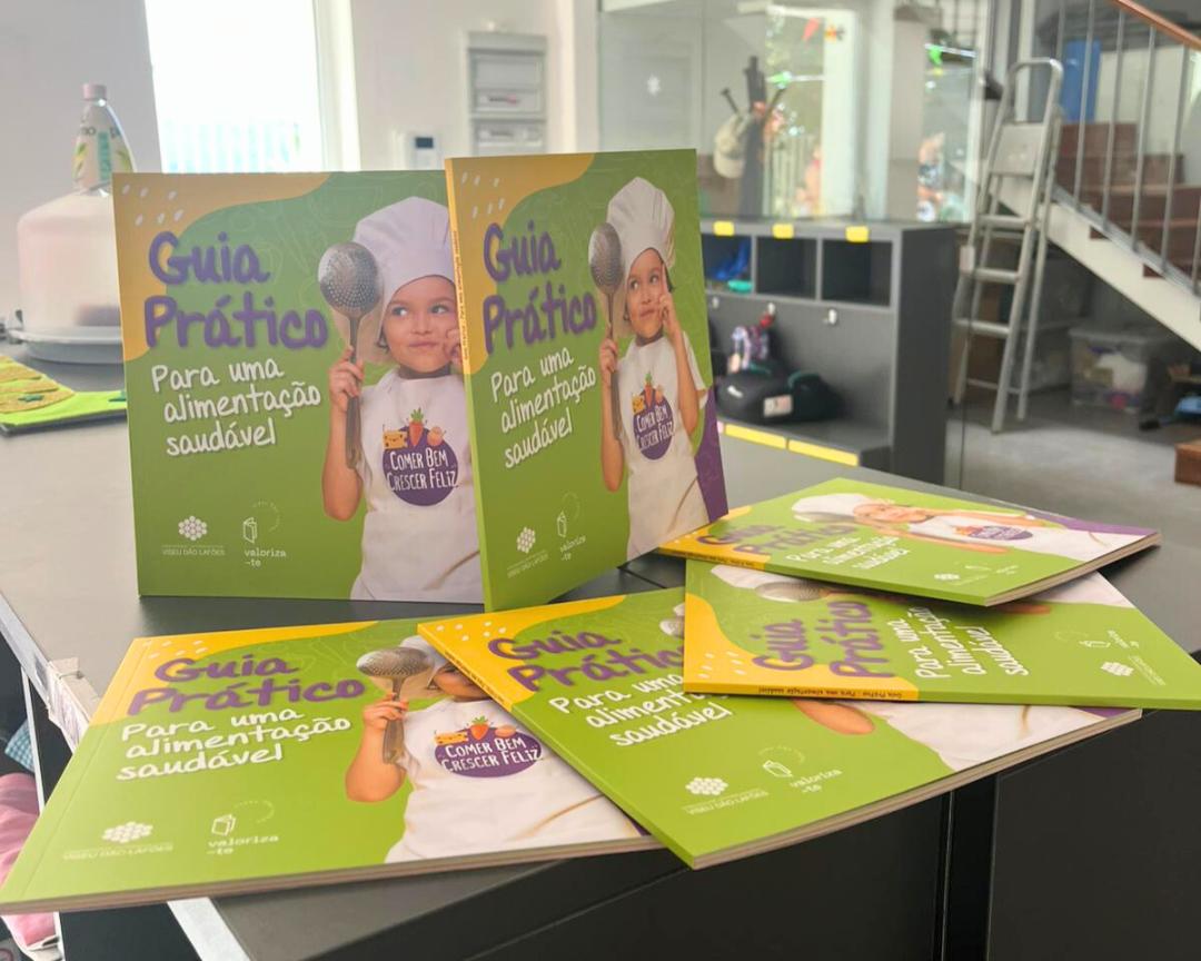 CIM Viseu Dão Lafões apresentou Guia Prático “Comer Bem, Crescer Feliz” nas escolas da região 