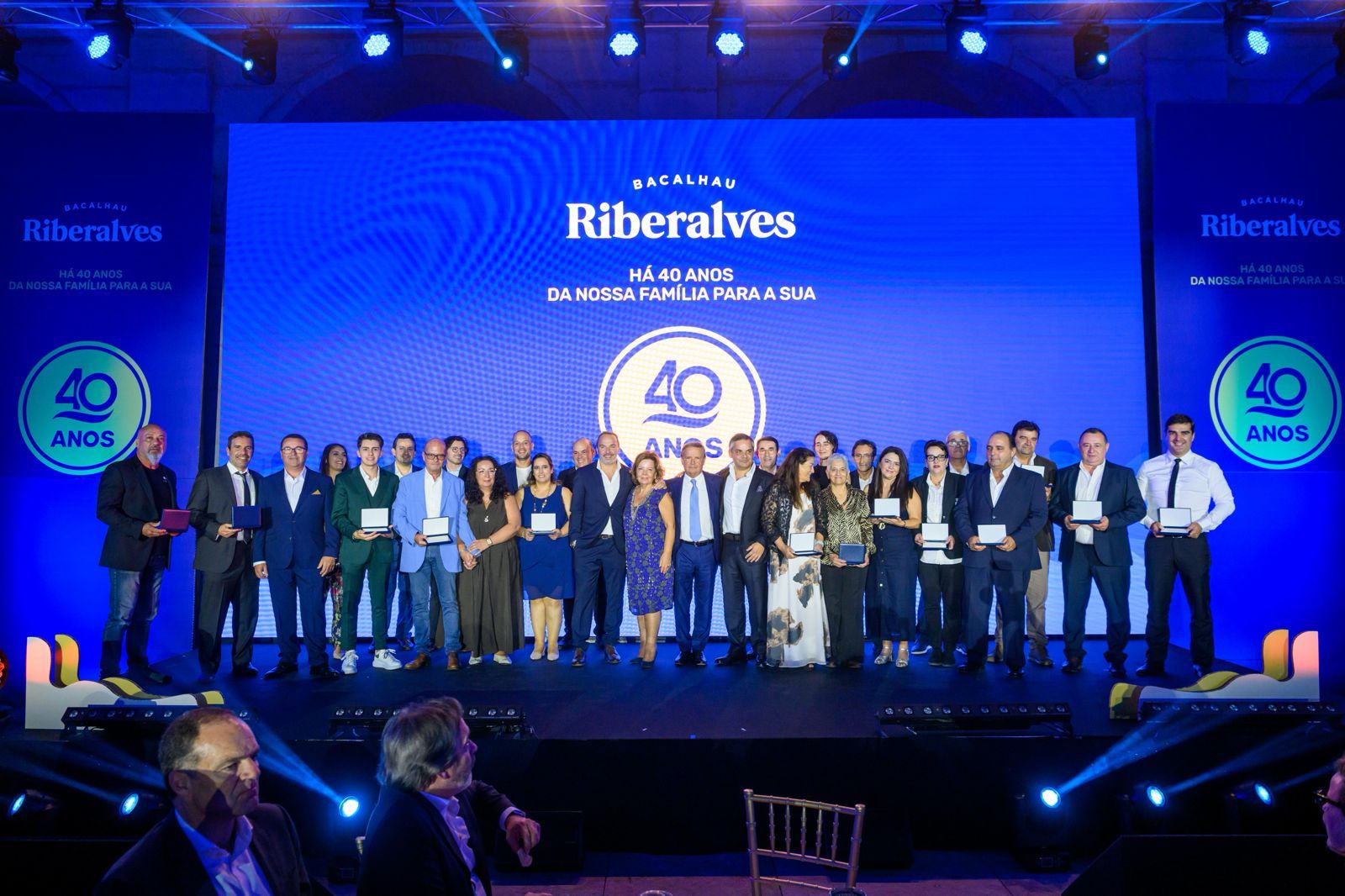 Riberalves celebra 40 anos em emocionante gala de tributo a colaboradores, clientes e parceiros